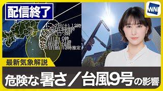 ウェザーニュースの配信のサムネイル画像