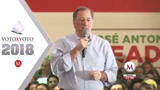 José Antonio Meade arremete contra  AMLO y Ricardo Anaya