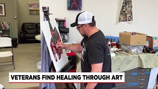 Veterans find healing through art