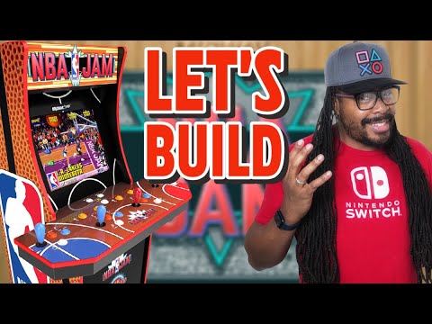 Lets Assemble this Nba Jam Arcade1Up from Mr. Wright Way