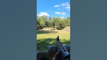 Colt AR15A4 and .223 Remington on steel target