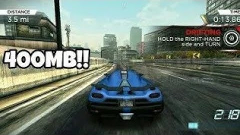 Need For Speed Most Wanted (400MB) Psp Version Highly Compressed | Gameplay Walkthrough (Android)