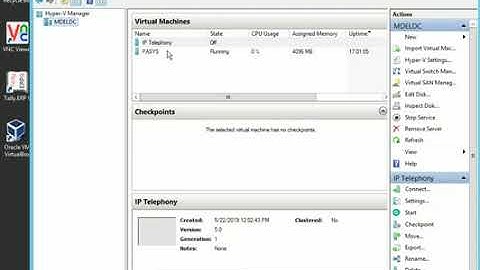 create a virtual machine in hyper v server 2012 r2