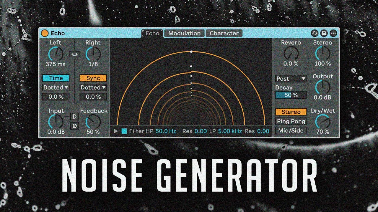 Making Noise in Ableton with Just ECHO - YouTube