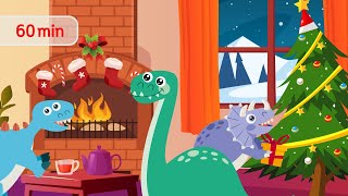 Christmas Dinosaur Lullaby | Winter Sleep Music for Kids and Babies | Dino Lullaby | Relaxing Music