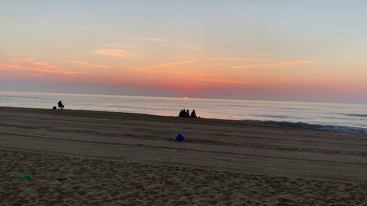 Sun rising at Virginia Beach 4th July 2020 YouTube