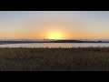 Sundown With Migrating Birds in Montana