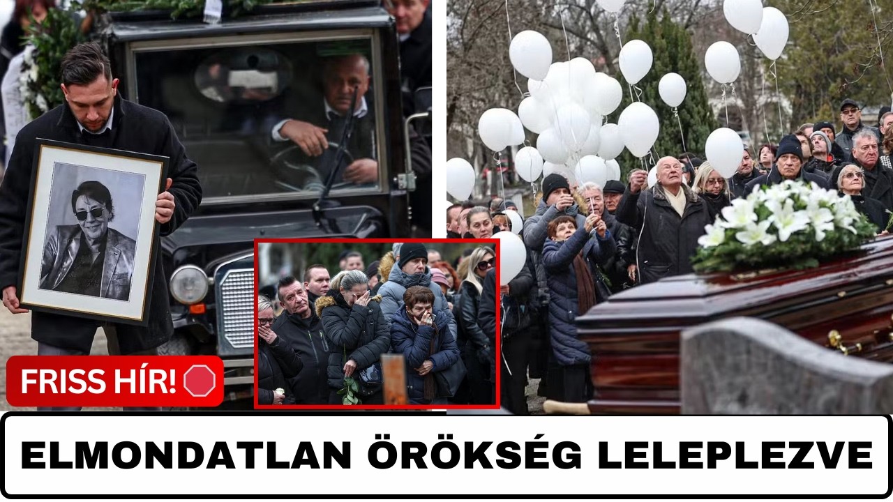 "Fenyő Miklós’s Heartbreaking Farewell: A Scandalous Revelation at His Funeral!"