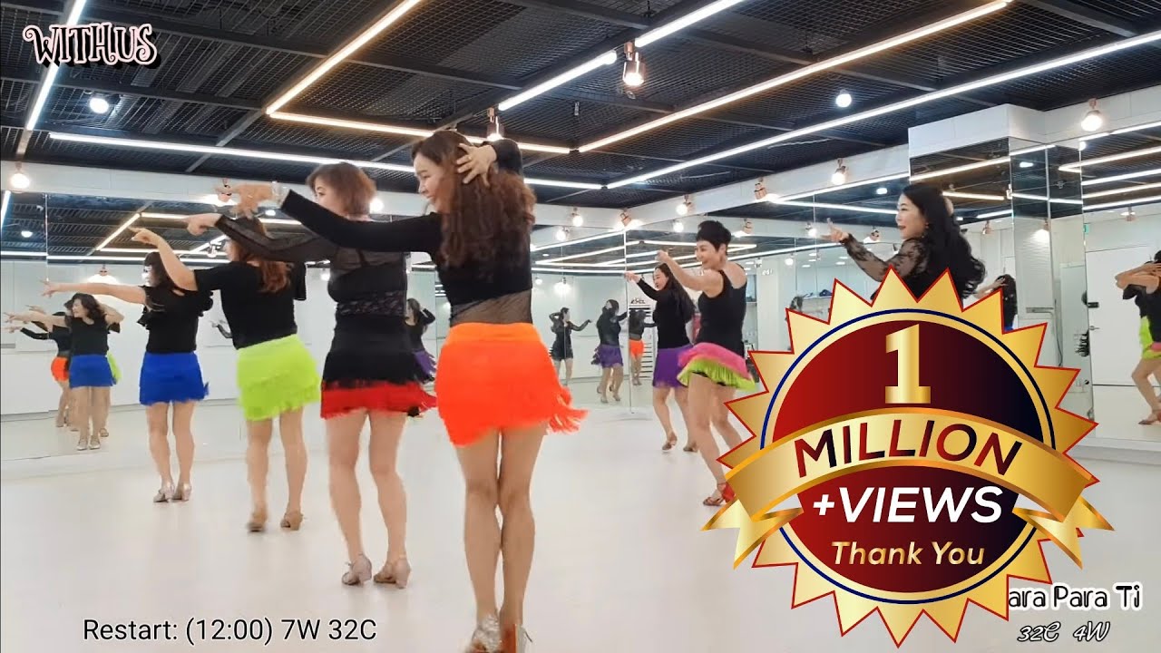 Para Para Ti /by DJ Kimko & DJ Sanny J (Improver Samba) line dance ...