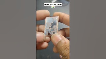 PCB making at home #pcb #shorts #asmr #viralshorts #pcbuild #diy #howtomake #soldering #technology