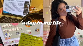 a day in my life : 5 AM productive, uni things, etc | indonesia