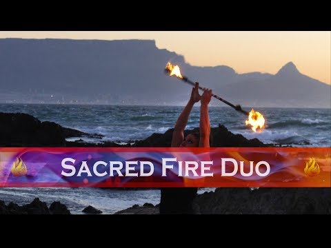 Fire Dancing Poi Duo | Fire Dancers Cape Town