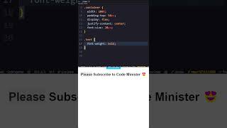 Day 37 of 45 Days CSS Challenge | font-weight in CSS #codeminister #css3 #frontend #webdevelopment