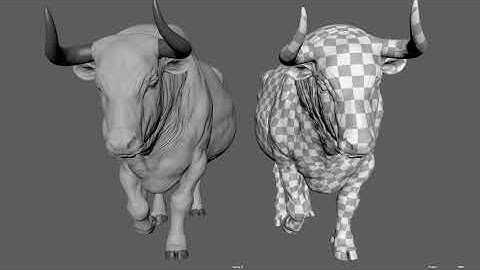 Ziva VFX : Bull Walk CFX