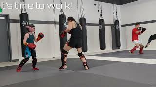 Claire Fight Sports Sparring