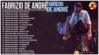 Le più belle canzoni di Fabrizio De André - il meglio di Fabrizio De André Album Completo