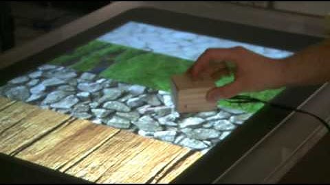 [ITS 2009 Demo] The Haptic Tabletop Puck: The Video