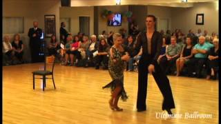 Mambo Show Case at Ultimate Ballroom Dance Studio in Memphis (Carol and Misha)