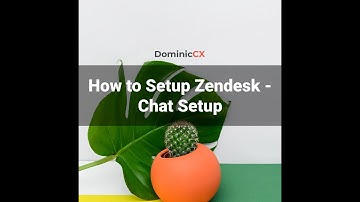 Setup Zendesk - Chat Channel Setup