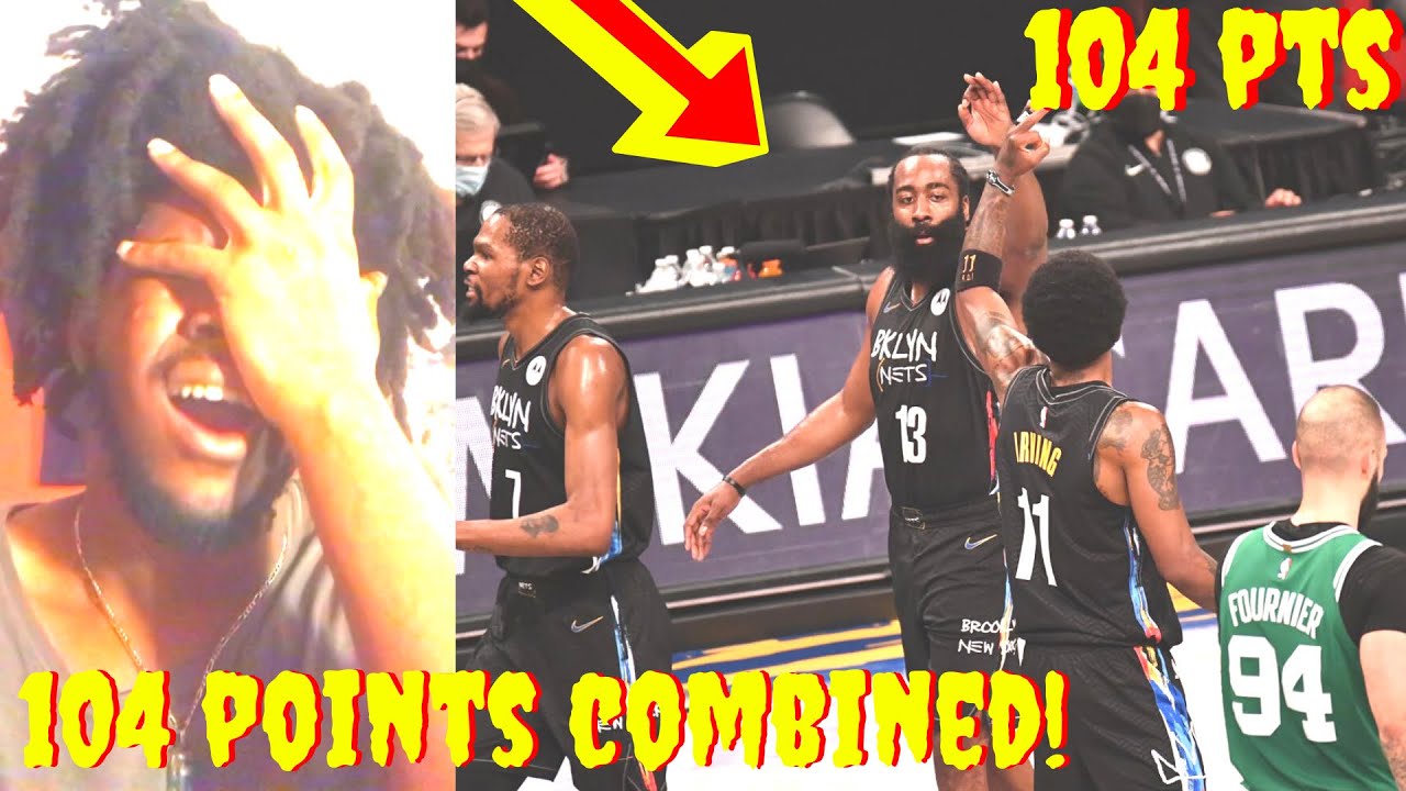 CELTICS VS NETS REACTION NBA PLAYOFFS 2021 BOSTON CELTICS VS BROOKLYN