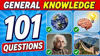 General Knowledge Trivia Quiz | 101 General Knowledge Question Everyone should Know 😄😄 #Quiz #gk screenshot 4