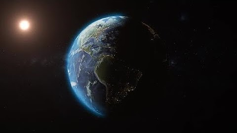 Rotating Earth Loop Stock Motion Graphics