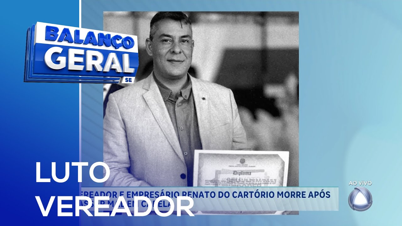 Vereador e empresário Renato do Cartório morre após passar mal em ...