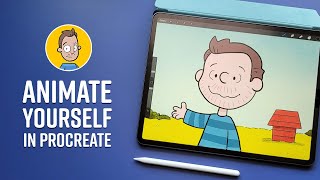 Animate Yourself as a Peanuts Character in Procreate