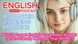 NEVER Forget English Vocabulary AGAIN! (Brain-Friendly Methods That WORK!)