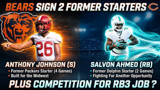 🚨BEARS SIGN 2 FORMER STARTERS || RB3 COMPETITION🚨 screenshot 3