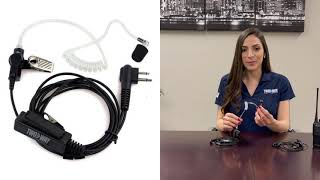 The Best Earpiece Options for Hytera TC-508 Two-Way Radio | Two Way Direct