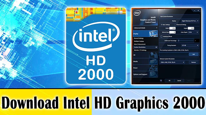 How to Download Intel HD Graphics 2000 Drivers | Intel HD 2000 | Laptop & PC