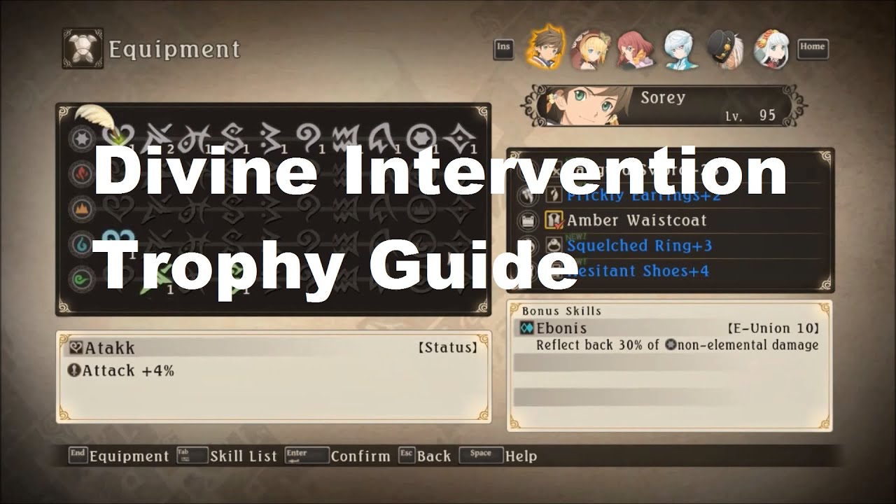 Tales Of Zestiria Divine Intervention Trophy YouTube