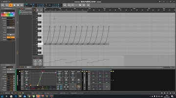 Bitwig, micro-pitch expression as modulation source II. with velocity offset