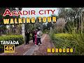 Agadir City Walking Tour 2026 Morocco 4K UHD