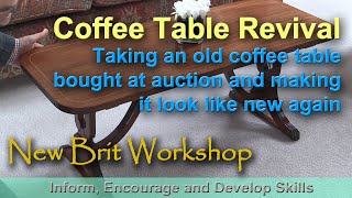 Coffee Table Revival
I bought a coffee table for just £25 at an auction but it needed some work to get it closer to its original condition. In this video I take you through the refurbishment process and mention my home made furniture glides. Coffee Table Revival