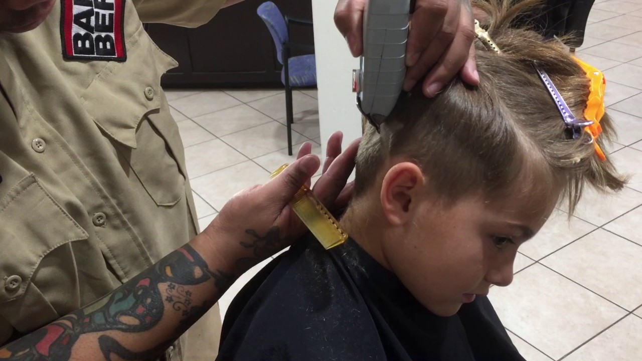 Brighton Lee Sagal gets a haircut! YouTube