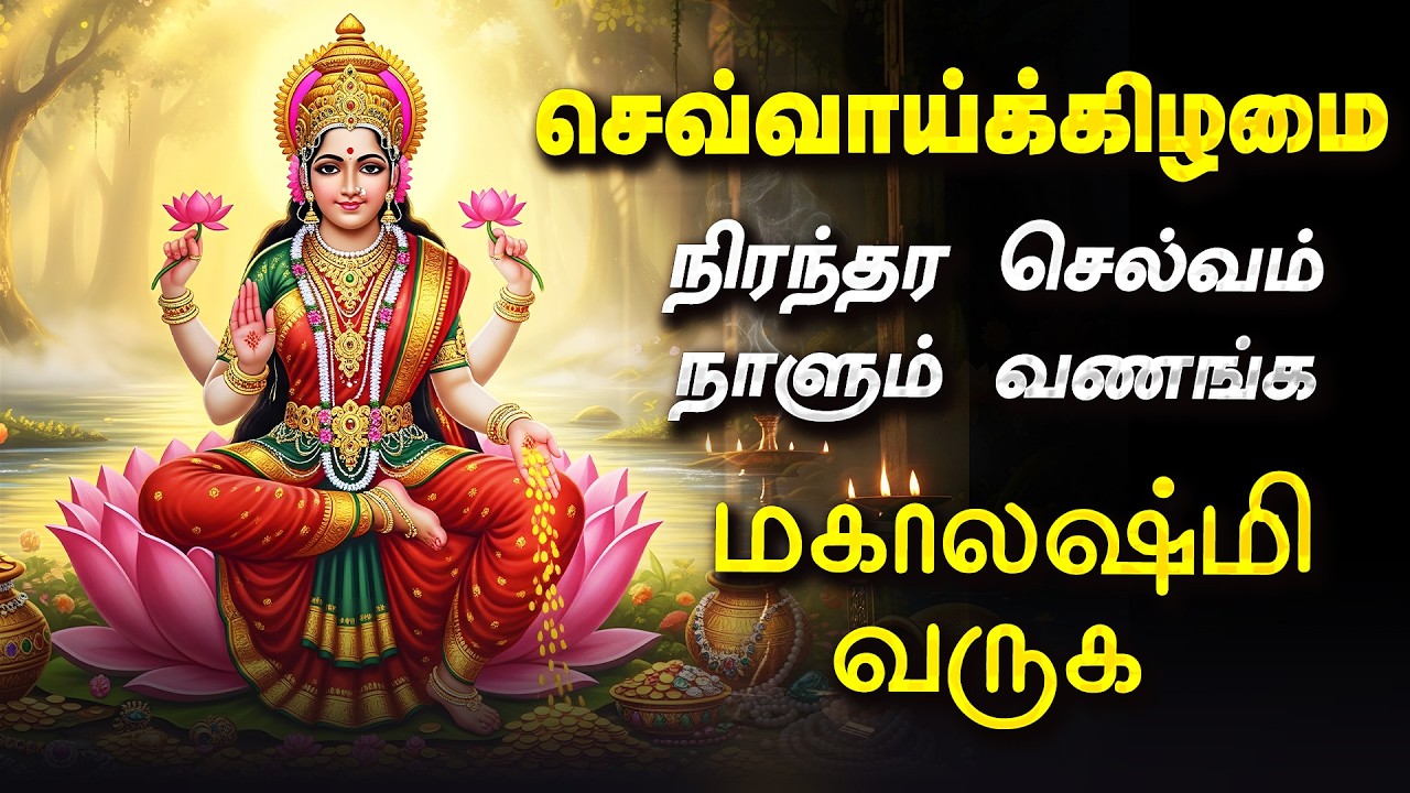 🔴LIVE SONGS | செவ்வாய்க்கிழமை நிரந்தர செல்வம் வழங்க மஹாலக்ஷ்மி வருக | Mahalakshmi Tamil Songs