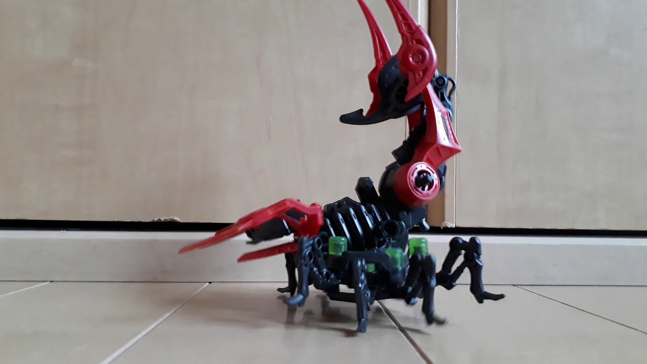 Zoids ゾイドワイルド スコーピア 骨格形態 歩行ギミック Youtube