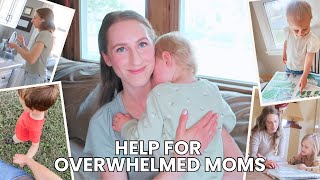 How to Stop Being Overwhelmed as a Mama @hannahbeeolson