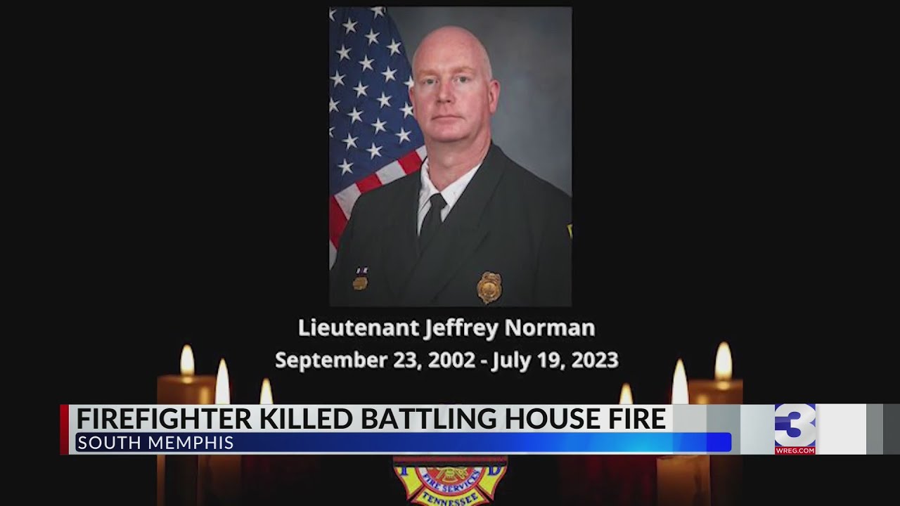 Tributes pour in for Memphis firefighter killed while battling house fire