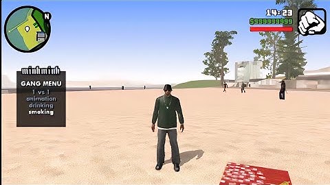 GTA SA - Mobile | Gang Menu Mod