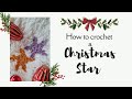 How to crochet a star