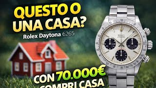 Con 70.000 Compri Casa. Altri Li Mettono Al Polso.
