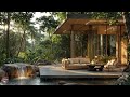 Living Room Morning Relaxing In Lakeside 🌤️ Tranquill Jazz Piano Music for Work, Study & Chill Out