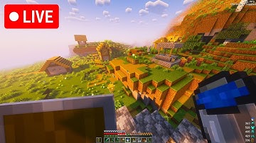 Playing Minecraft Server/Survival World Live | Talking To Viewers