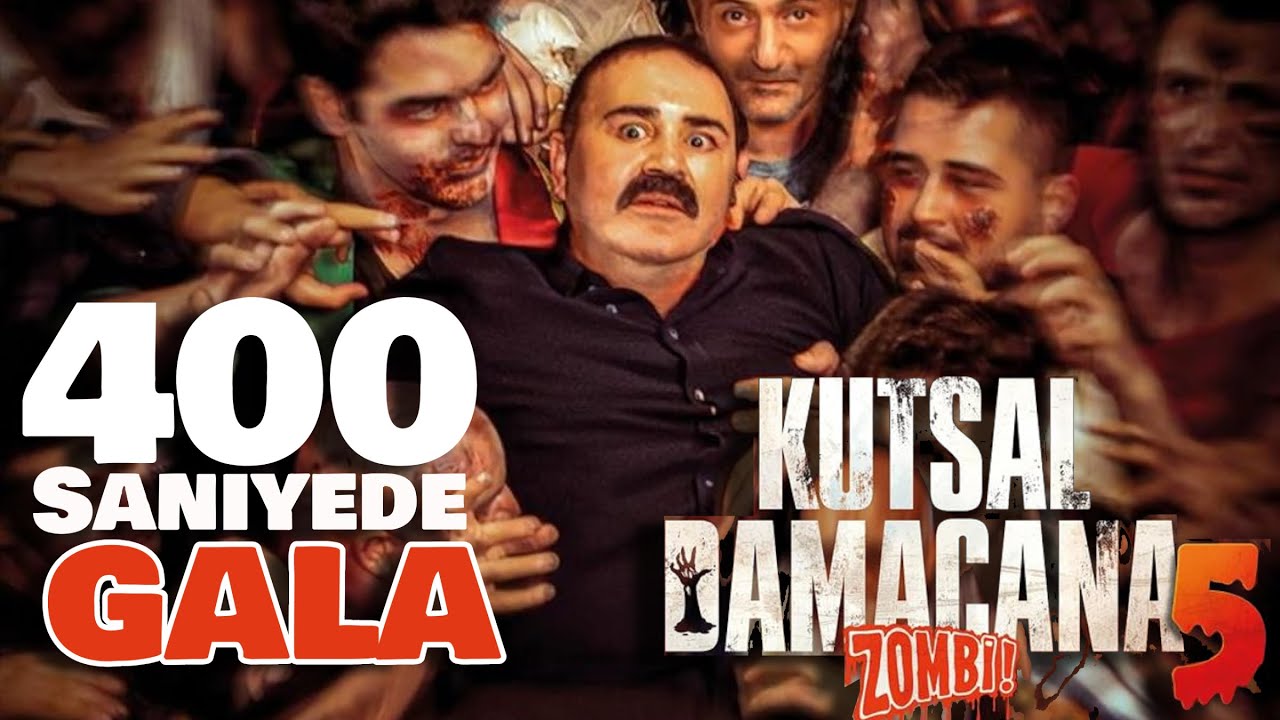 KUTSAL DAMACANA 5 ZOMBİ GALA GECESİ YouTube