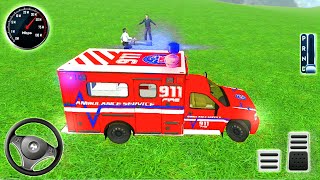 Offroad Emergency Ambulance Rescue Driving Simulator 2020–Android Gameplay | BAMG Games | BAMG Games screenshot 5