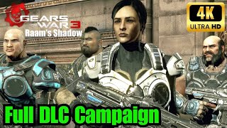 Gears Of War 3: Raam's Shadow: FULL DLC CAMPAIGN (Walkthrough No Commentary 4K60FPS)
