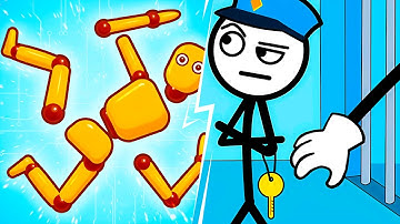 Ragdoll Break vs Thief Puzzle 🐧🎯 Max Level Gameplay Walkthrough Android iOS V9H3